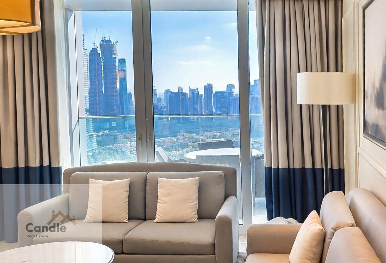 Full Burj Khalifa View | High floor| Biggest size